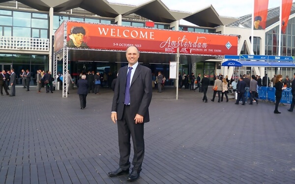 Participation of Dr. Konstantinos Chatzinikolas in the World Congress of the European Society of Cataract and Refractive Surgeons (ESCRS)